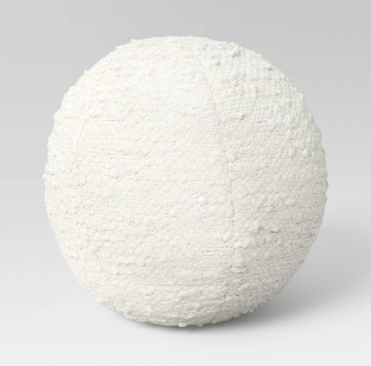 Boucle Ball Decorative Pillow