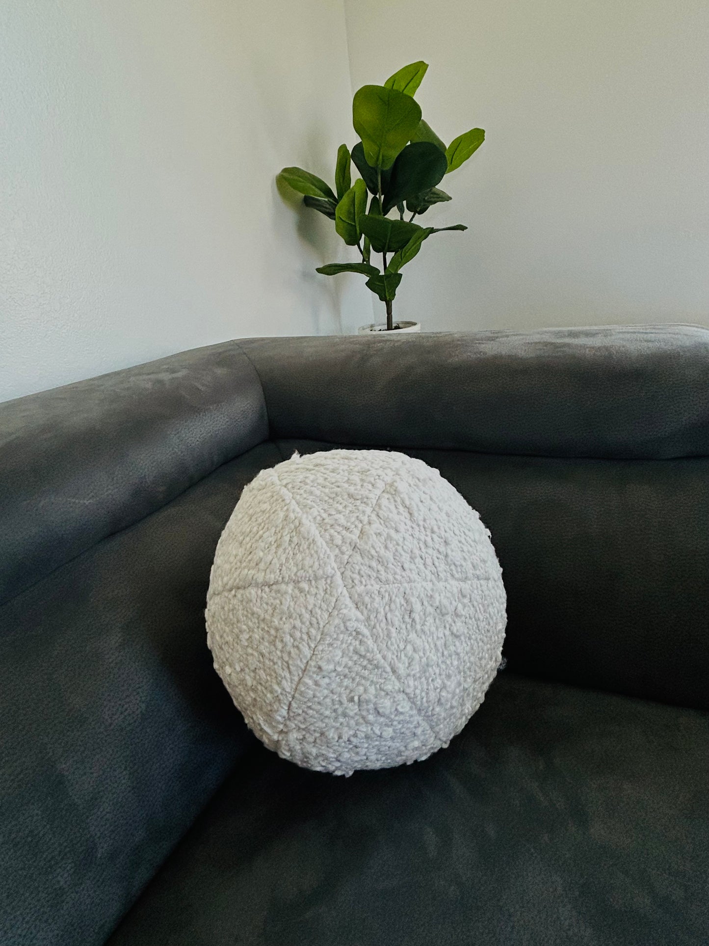 Boucle Ball Decorative Pillow